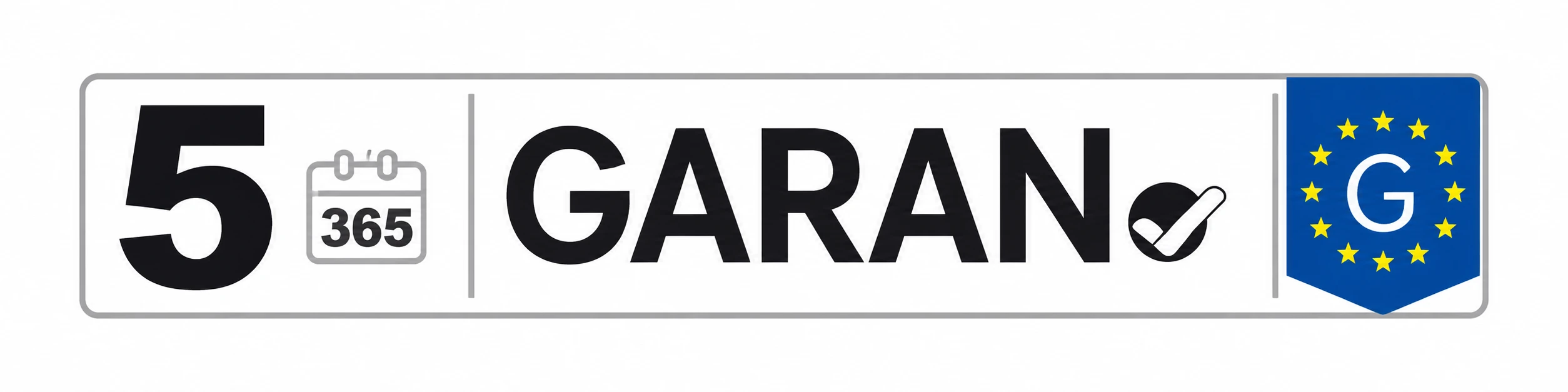 5 év garancia